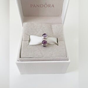 Pandora Amethyst Cabochon Charm | Retired